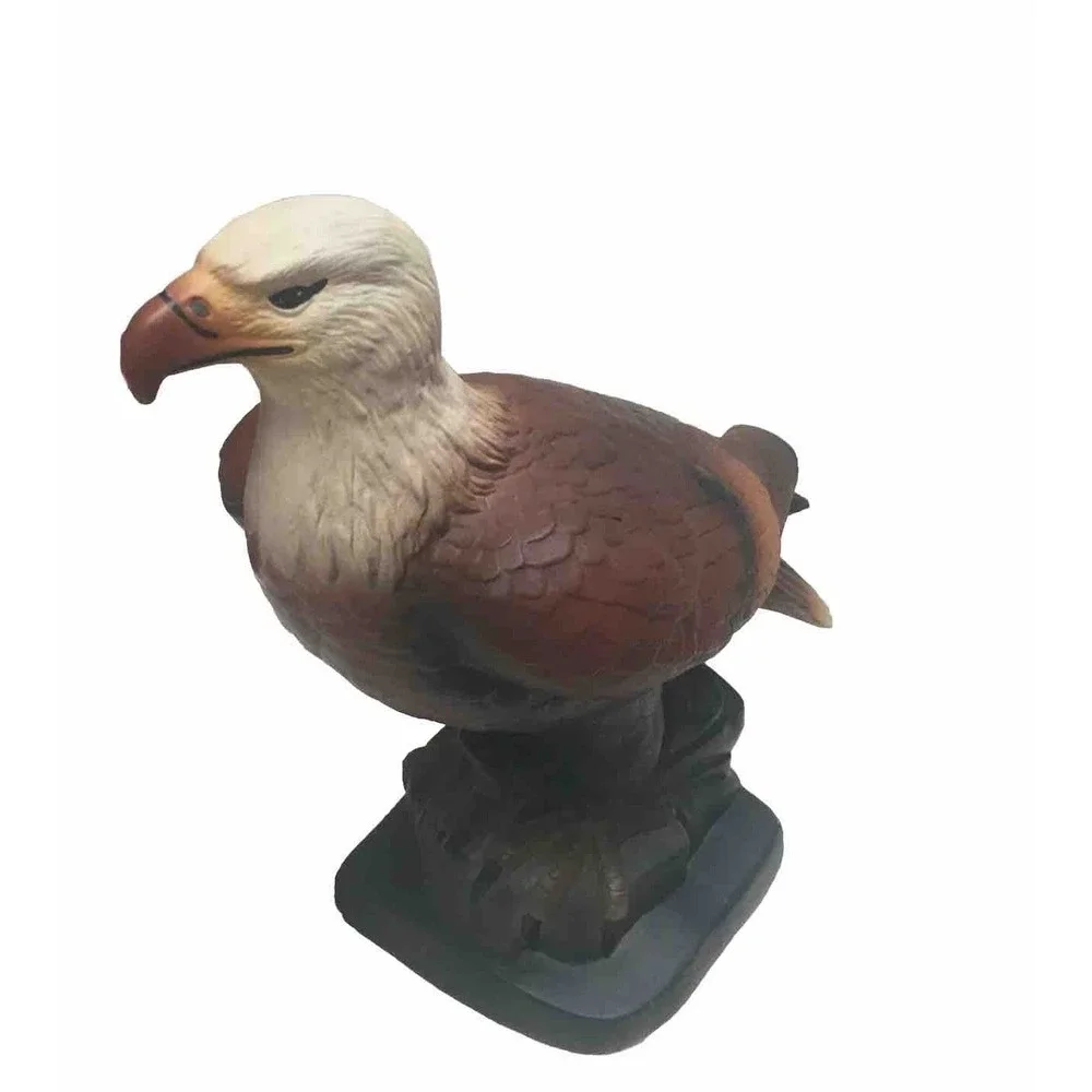 Beautiful American Bald Eagle Ceramic Statue 11
